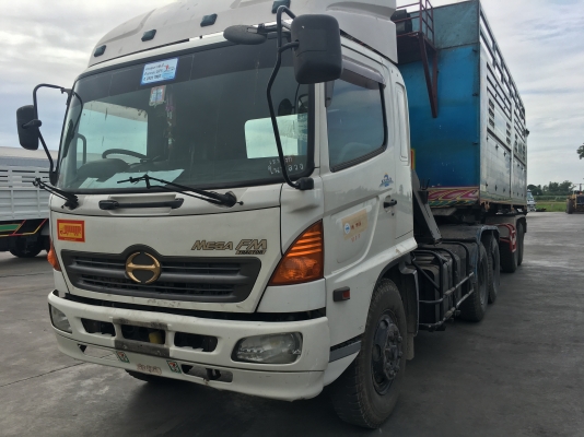 หัวลาก 10 ล้อ HINO FM1J 260 แรง ปี 46 หางเซมิดั้มยาว 7.5 เมตร อู่ ส.สุชัย สภาพพร้อมใช้ สนใจ 092-5852 หัวลาก 10 ล้อ HINO FM1J 260 แรง ปี 46 หางเซมิดั้มยาว 7.5 เมตร อู่ ส.สุชัย สภาพพร้อมใช้ สนใจ 092-5852