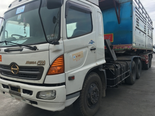 หัวลาก 10 ล้อ HINO FM1J 260 แรง ปี 46 หางเซมิดั้มยาว 7.5 เมตร อู่ ส.สุชัย สภาพพร้อมใช้ สนใจ 092-5852 หัวลาก 10 ล้อ HINO FM1J 260 แรง ปี 46 หางเซมิดั้มยาว 7.5 เมตร อู่ ส.สุชัย สภาพพร้อมใช้ สนใจ 092-5852