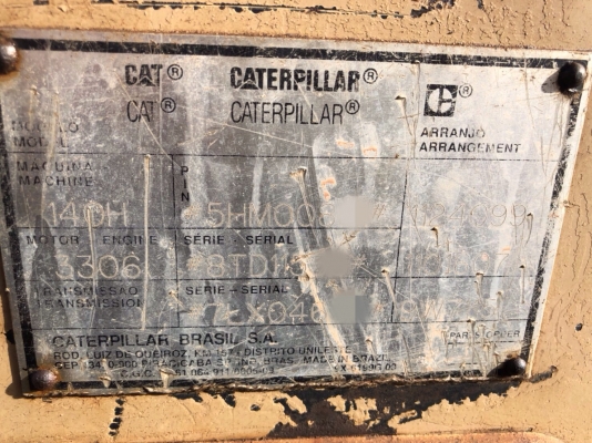 ขายรถเกรด CATERPILLAR 140H 5HM สวยๆเดิมๆ เล่มทะเบียน สนใจโทร 081-970-1072