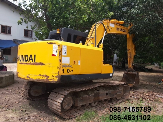 ขาย!! >>> Hyundai Robex 110 รุ่น 7 สวยเต็ม เล่มทะเบียน 6,600 ชม. <<< เบอร์ติดต่อ 098-7155789 086-4631102