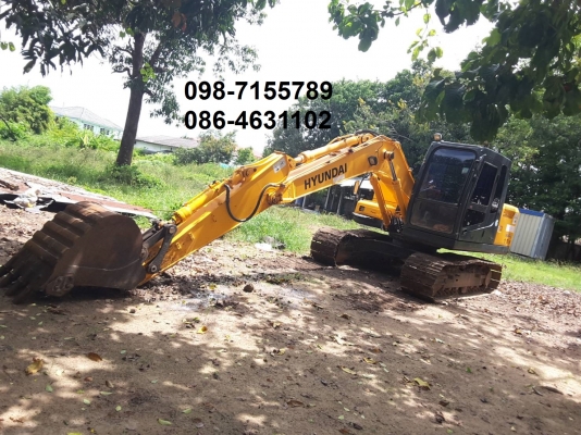 ขาย!! >>> Hyundai Robex 110 รุ่น 7 สวยเต็ม เล่มทะเบียน 6,600 ชม. <<< เบอร์ติดต่อ 098-7155789 086-4631102