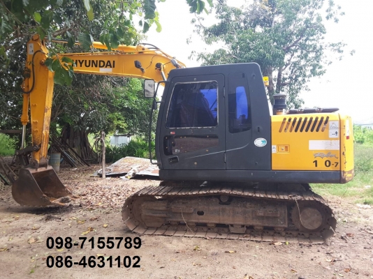 ขาย!! >>> Hyundai Robex 110 รุ่น 7 สวยเต็ม เล่มทะเบียน 6,600 ชม. <<< เบอร์ติดต่อ 098-7155789 086-4631102