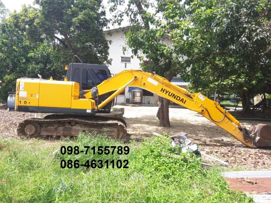 ขาย!! >>> Hyundai Robex 110 รุ่น 7 สวยเต็ม เล่มทะเบียน 6,600 ชม. <<< เบอร์ติดต่อ 098-7155789 086-4631102