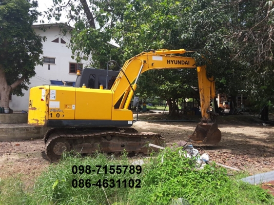 ขาย!! >>> Hyundai Robex 110 รุ่น 7 สวยเต็ม เล่มทะเบียน 6,600 ชม. <<< เบอร์ติดต่อ 098-7155789 086-4631102