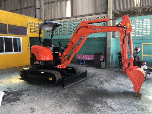 รถขุด KUBOTA U30-3 พร้อมทำสี เช็คระบบ เก่านอกญี่ปุ่นแท้ มีเอกสารใบอินวอย  ติดต่อ : 096-5411713 หรือ 092-5768909 #แสนเจริญ แทรกเตอร์