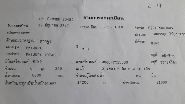 สิบล้อหัวลาก260ปี47ถูกๆครับ สิบล้อหัวลาก260ปี47ถูกๆครับ