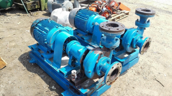 ปั้มน้ำหอยโข่งใบทองเหลือง AURORA Made in USA ขนาด 30 HP 2920 RPM 380V ท่อ 5&rdquo;- 4&rdquo; Head 60 m