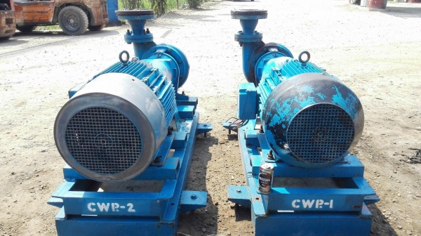 ปั้มน้ำหอยโข่งใบทองเหลือง AURORA Made in USA ขนาด 30 HP 2920 RPM 380V ท่อ 5&rdquo;- 4&rdquo; Head 60 m