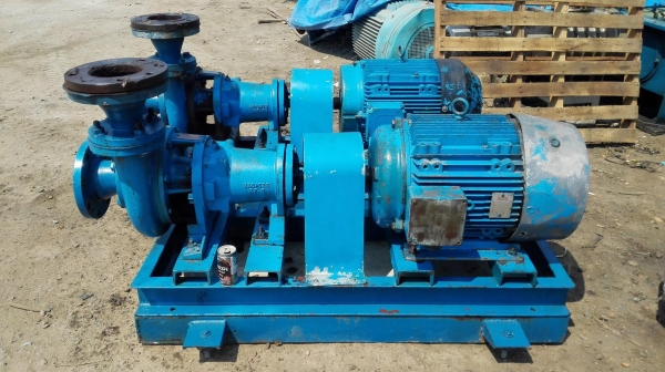 ปั้มน้ำหอยโข่งใบทองเหลือง AURORA Made in USA ขนาด 30 HP 2920 RPM 380V ท่อ 5&rdquo;- 4&rdquo; Head 60 m