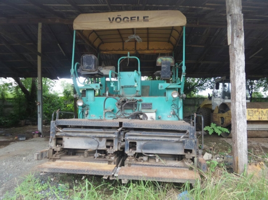 รถปูยางขนาดปูใด้6เมตร VOGELE SUPPER 1600 พร้อมลงงาน เอกสารเล่มทะเบียน