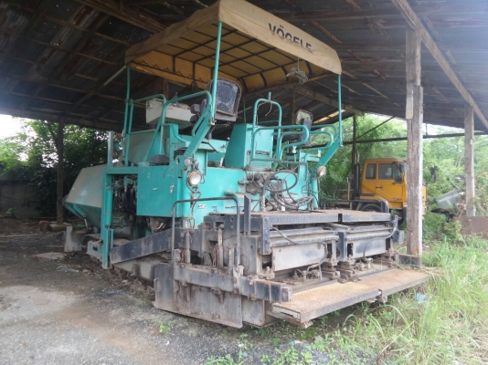 รถปูยางขนาดปูใด้6เมตร VOGELE SUPPER 1600 พร้อมลงงาน เอกสารเล่มทะเบียน