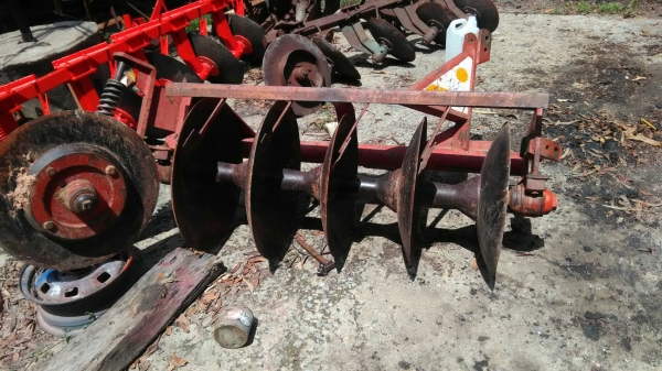 ผานพรวน5ใบสภาพสวยเดิมๆโครงดีใบดีลูกปืนแน่นๆ