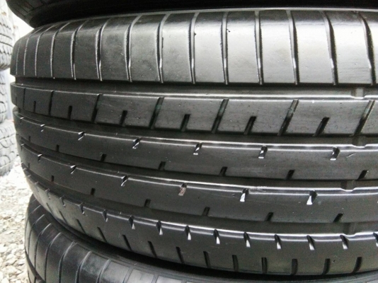 ขายยาง 225/55R19 TOYO ปี17 ดแกยางเต็มนิ่มสวยเท่ากันไม่ร้าวไม่กินข้างใช้งานมาน้อย ชุดละ 6500 บาท พร้อ