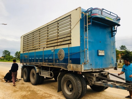 ลูกพ่วงดัมพ์คอกเกษตรเข้าใหม่ 2 คัน #กระบะเหล็กอู่ซีทีทรัค ปี53 #กระบะมิเนียมอู่พงษ์ไพบูลย์ ปี 52 สามเพลาแท้ยาว 6.80 เมตร ทะเบียนพร้อม