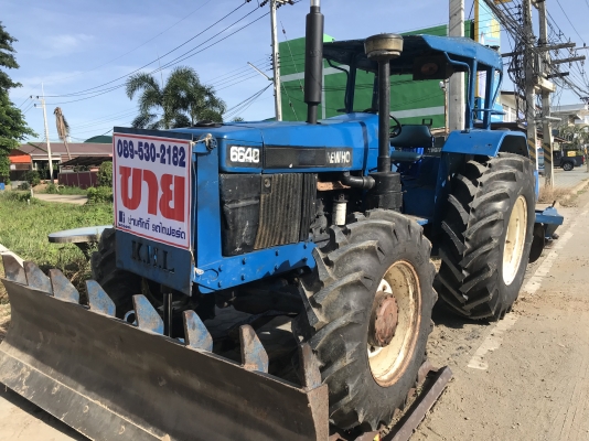 ขายรถไถ6640คานหน้านิวฮอนแลนรถพร้อมใช้มีดันหน้าหางเจ็ดเล่มทะเบียน