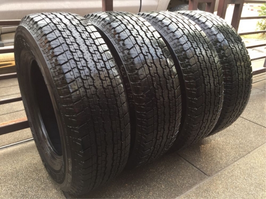 ยางน้องๆป้ายแดง Bridgestone 245 70 16 ปี18 ดอกเต็ม ไม่มีปะ เนื้อนิ่มๆ ใช้ยาว ราคาไม่แพง