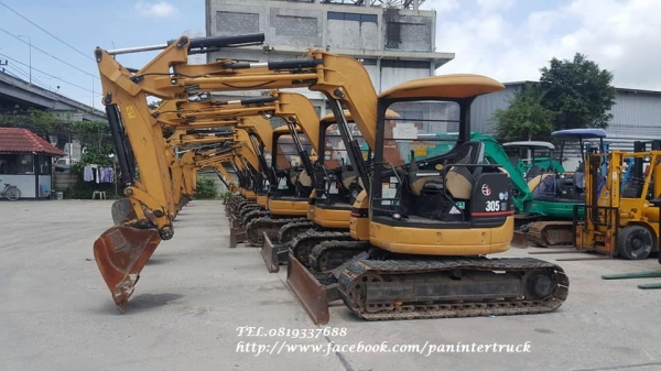 FROM JAPANขายถูกด่วนๆรถขุดCATERPILLAR-305SR :ปี2005,คอนโทรลน้ำมัน,ปั๊มนิ้ว,แทรคเหล็กก๊อปยาง,มีเอกสารแจ้งจำหน่าย พร้อมใช้งาน