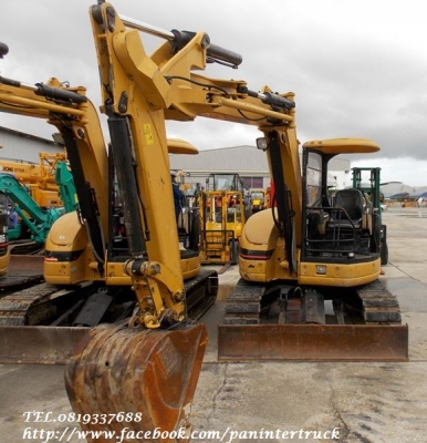 FROM JAPANขายถูกด่วนๆรถขุดCATERPILLAR-305SR :ปี2005,คอนโทรลน้ำมัน,ปั๊มนิ้ว,แทรคเหล็กก๊อปยาง,มีเอกสารแจ้งจำหน่าย พร้อมใช้งาน