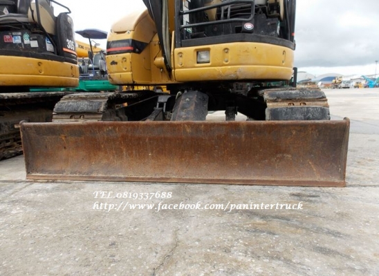 FROM JAPANขายถูกด่วนๆรถขุดCATERPILLAR-305SR :ปี2005,คอนโทรลน้ำมัน,ปั๊มนิ้ว,แทรคเหล็กก๊อปยาง,มีเอกสารแจ้งจำหน่าย พร้อมใช้งาน