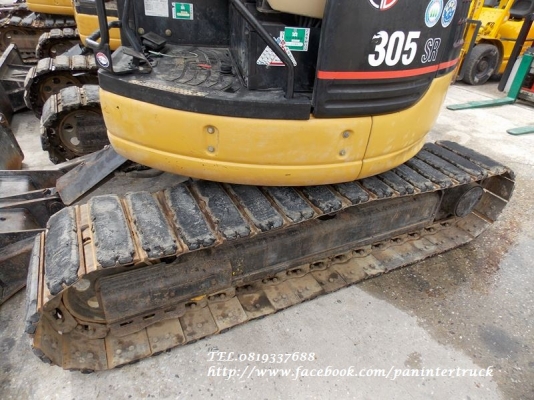 FROM JAPANขายถูกด่วนๆรถขุดCATERPILLAR-305SR :ปี2005,คอนโทรลน้ำมัน,ปั๊มนิ้ว,แทรคเหล็กก๊อปยาง,มีเอกสารแจ้งจำหน่าย พร้อมใช้งาน