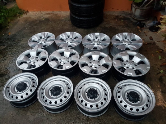 ล้อกะทะขอบ 16