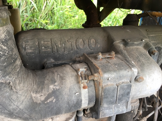 ขายเครื่องปั๊มลม เครื่องฮี่โน่ EM100 55000 บาท 0956588866