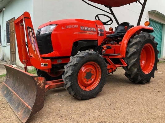 ขายดาวน์/สด L3608 4WD ใบดัน ผาน6 พร้อมเล่ม รถพร้อมใช้งาน