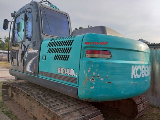 ขายรถแบคโฮ Kobelco sk 140 super 9,9XX ชม.