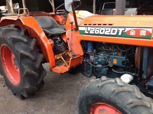 ขาย L2602DT 4WD 2เพลา พร้อมผานหลัง ระบบดี เครื่องดี