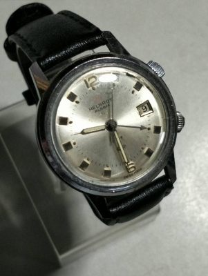 ขายนาฬิกาข้อมือปลุก helbros alarm