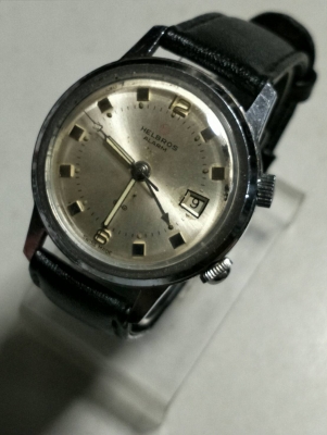 ขายนาฬิกาข้อมือปลุก helbros alarm