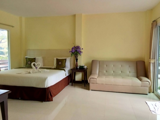 ขายหรือให้เช่าดำเนินกิจการต่อ ที่ดินพร้อมสิ่งปลูกสร้าง รีสอร์ท ริมน้ำ อัมพวา