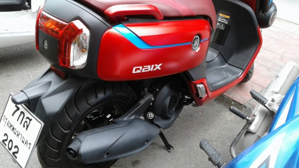 ขาย 43,000 บาท Yamaha Q BIX ABS ปี 61 (เดือนมีนาคม) รถวิ่งน้อย เครื่องเดิมๆ ชุดสีสวย เล่มพร้อมชุดโอน
