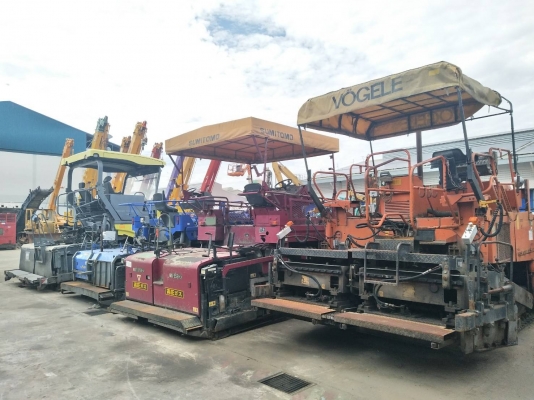 **Asphalt Finisher**  รถปูยางมือสอง Sumitomo &amp; Vogele ราคาดีๆ โทร. 092-929-9942 ธีรเทพครับ