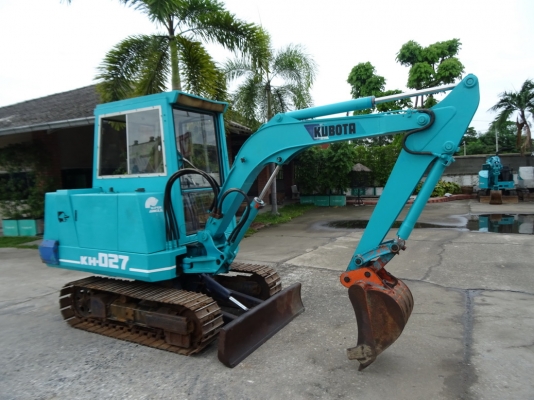 รถขุด Kubota KH-027 เทียบเท่า PC30 รถขุด Kubota KH-027 เทียบเท่า PC30