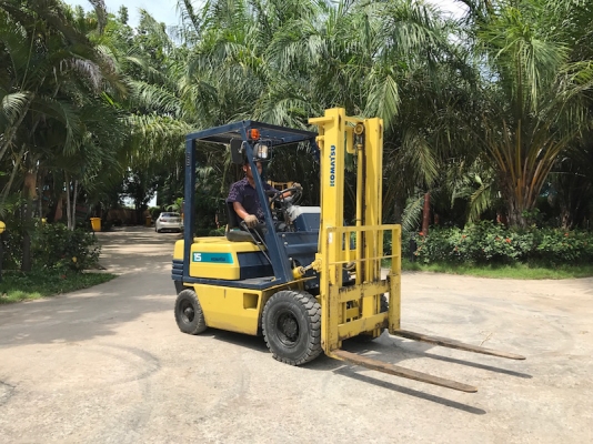 ขายFORKLIFT KOMATSU FG15-15(1.5ตัน) สวยเดิมจากญี่ปุ่น ยังไม่เคยใช้ในไทย 115,000เท่านั้น!!