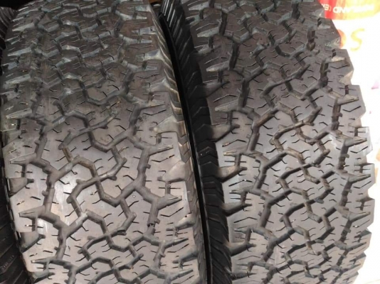 ยาง BF Goodrich All-Terrain T/A KO 265/70R16 ผลิตปี 2015 ยางสวย ดอกหนา ไม่บั้ง ขายถูก 4 เส้น 14800.- ยาง BF Goodrich All-Terrain T/A KO 265/70R16 ผลิตปี 2015 ยางสวย ดอกหนา ไม่บั้ง ขายถูก 4 เส้น 14800.-