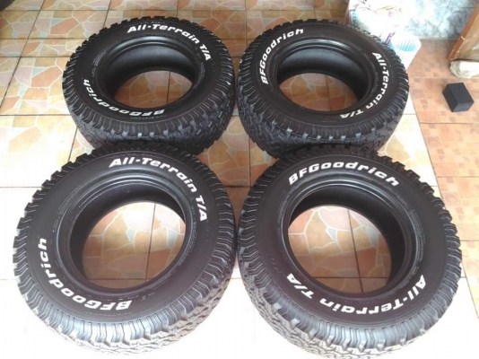 ยาง BF Goodrich All-Terrain T/A KO 265/70R16 ผลิตปี 2015 ยางสวย ดอกหนา ไม่บั้ง ขายถูก 4 เส้น 14800.- ยาง BF Goodrich All-Terrain T/A KO 265/70R16 ผลิตปี 2015 ยางสวย ดอกหนา ไม่บั้ง ขายถูก 4 เส้น 14800.-