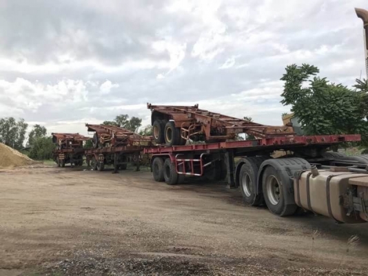 รวมมิตรตระกูลหาง เทเลอร์ หลายรายการ ณ นครปฐม  1.ขาย 285,000 บาท  เชมิดั้ม 3 เพลา RCK ยาว 12 เมตร ดั้ม (เสาธง) เอกสารเล่มทะเบียน  2.ขาย 165,000 หางถังนำ้มัน PANUS ปี39 37,000 ลิตร โลตล่าง 5 ช่อง หาง 2 คาน ยาว 10.3 เมตร ยางดี คัสซีสวย ถังสวย สภาพพร้อมใช้  เ