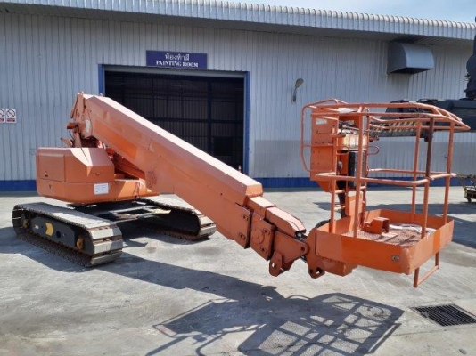 กระเช้าเครื่องยนต์ดีเซล บูมตรง HITACHI HX120B-2 ยกสูง 12 เมตร มือสองญี่ปุ่น