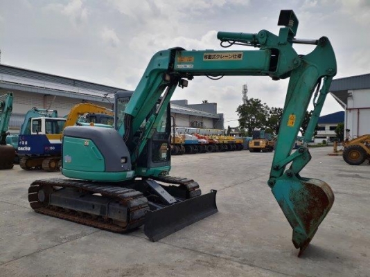 รถขุด 7.5ตัน KOBELCO SK75UR-3ES ออฟเซ็ตบูม มือสองญี่ปุ่น
