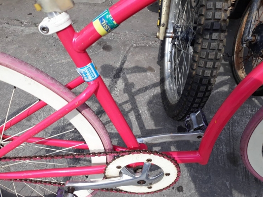 จักรยานฟิกเกียร์ เก่าจอด จักรยานฟิกเกียร์ เก่าจอด