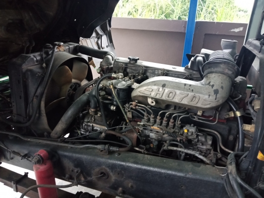 HINO FF3H 195 แรง ยาว 6.5 เมตร เครนยูนิค 3ตัน