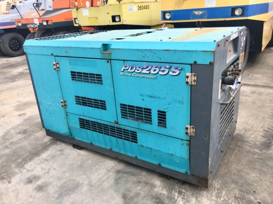 AIRMAN PDS265S-5B1 : 265CFM 7บาร์ เครื่องปั๊มลม นำเข้าจากญี่ปุ่น โทร. 080-6565422 (หนิง)