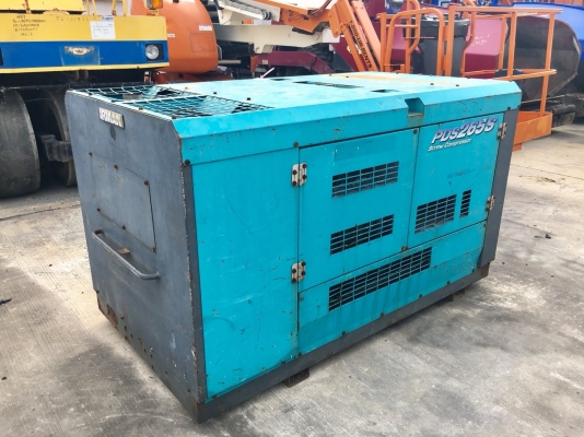 AIRMAN PDS265S-5B1 : 265CFM 7บาร์ เครื่องปั๊มลม นำเข้าจากญี่ปุ่น โทร. 080-6565422 (หนิง)