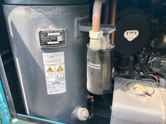 AIRMAN PDS265S-5B1 : 265CFM 7บาร์ เครื่องปั๊มลม นำเข้าจากญี่ปุ่น โทร. 080-6565422 (หนิง)