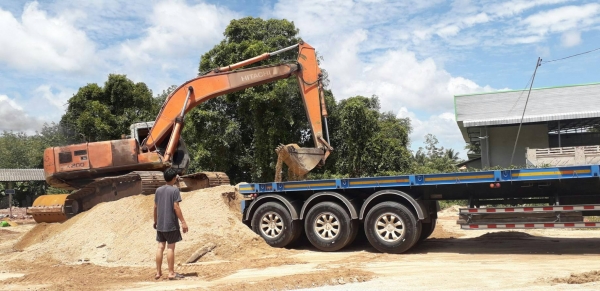 รถแบคโฮ HITACHI EX200-2 มีคลิปการทำงานส่งให้ทางไลน์ได้ครับ.