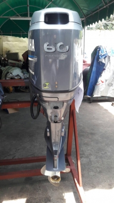 ขาย เครื่องเรือ Yamaha 60 แรง 4จังหวะหัวฉีด นำเข้าญี่ปุ่น ราคา 125,000