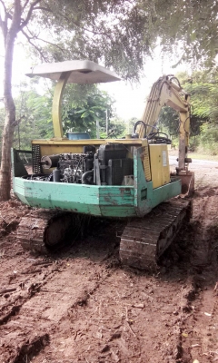 มีVDO.ให้ดูด้วย YANMAR.YB451มีระบบหัวกระแทกสภาพสวยพร้อมใช้งานราคา 145,000