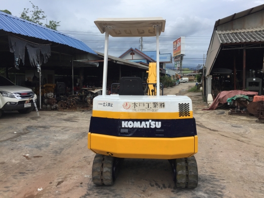 ขายแบคโฮ Komatsu pc20-6 เก่านอกไม่เคยใช้งานในไทย 0898374018